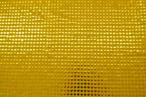 Sequined Fabrics gold