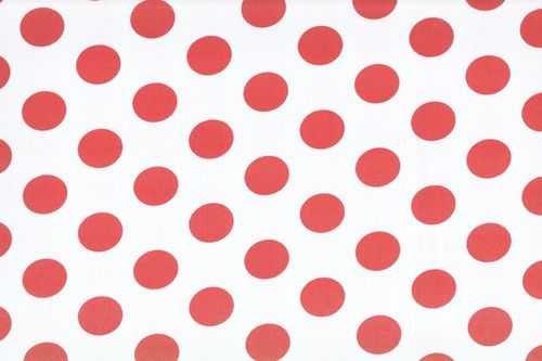 Koshivo crepe dots middle white red