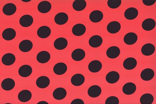 Koshivo crepe dots middle red black