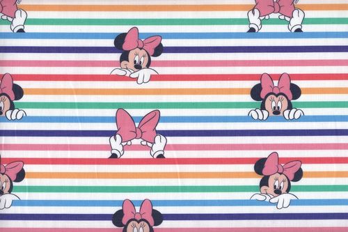 Disney Stripes Minnie White