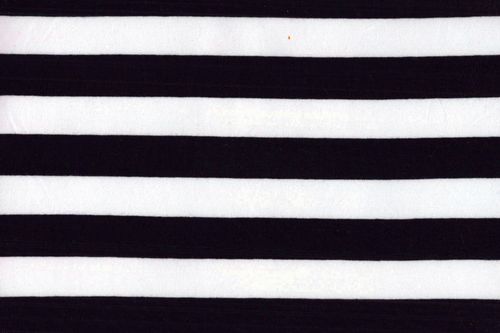 Jersey print Stripes BW