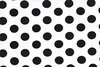 Koshivo crepe dots middle white black