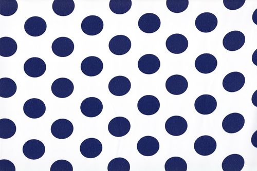 Koshivo crepe dots middle white navy