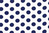 Koshivo crepe dots middle white navy