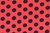 Koshivo crepe dots middle red black