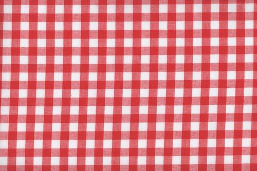 Vichy fabric RS0138-115D 10mm Red