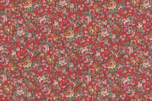 Country Floral 11 Red