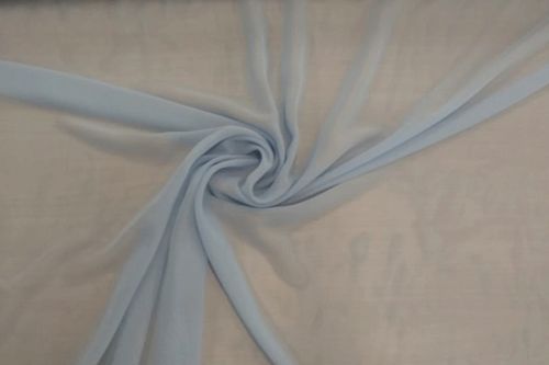 Polyester Gauze Blue Claire