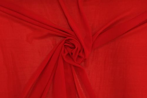Polyester Gauze Red