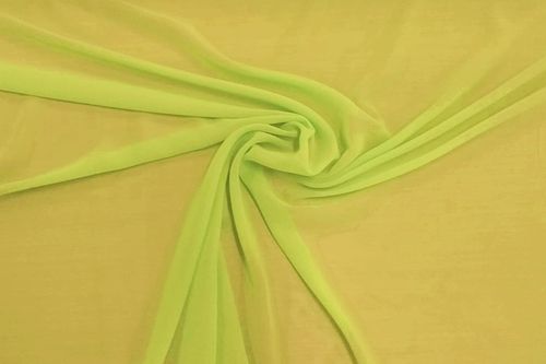 Polyester Gauze Apple Green