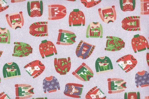 Tela de Navidad Sweater Multicolore