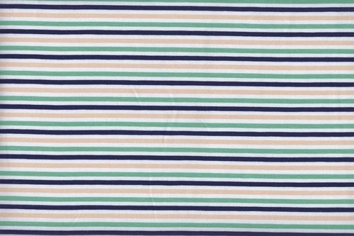 Jersey print 19628-02 Blue Stripes